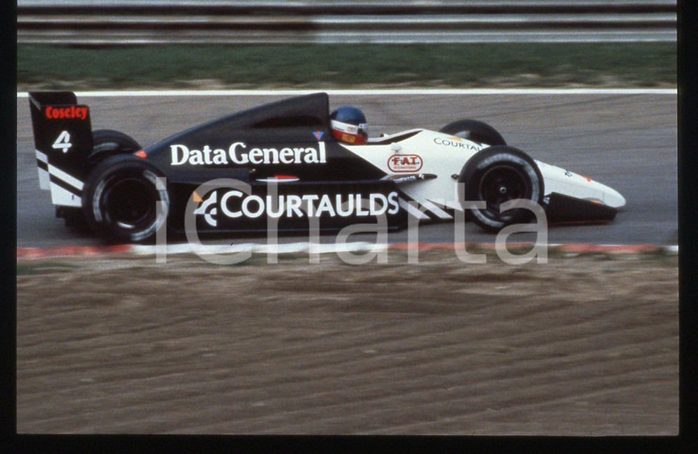 35mm vintage slide* 1988 GP SAN MARINO Julian BAILEY su TYRRELL 017 - Gara