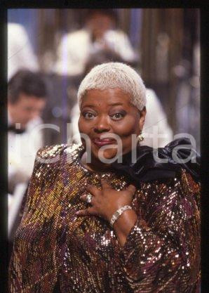 Bertice READING - MUSIC Show Actress & singer 1987 ca * 35 mm vintage slide 41