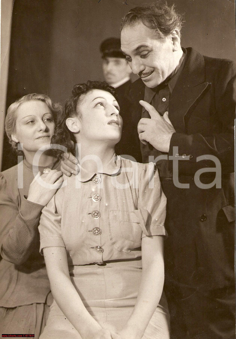Fotografia d epoca originale 1938 MILANO ODEON Giulio DONADIO Franca DOMINICI Parola al pubblico Ministero 1