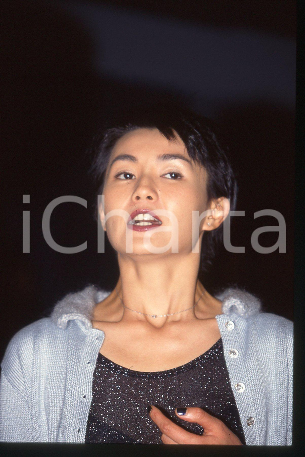 35mm vintage slide* 1997 MOSTRA DI VENEZIA Maggie CHEUNG Ritratto dell'attrice 5