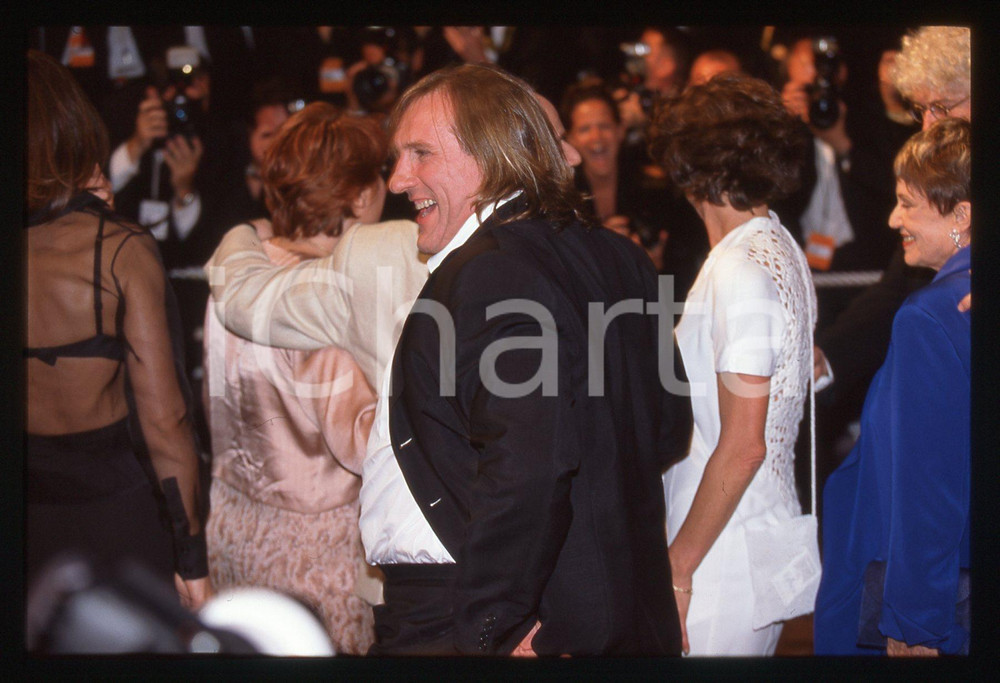 35mm vintage slide* 1998 CANNES Gérard DEPARDIEU Festival del cinema (4)