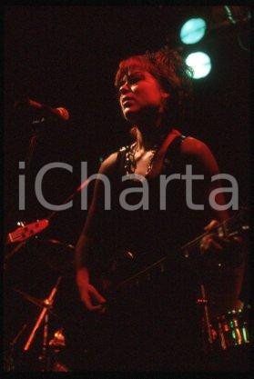 35mm vintage slide* 1993 ca MILAN Canadian singer Nan VERNON (14)