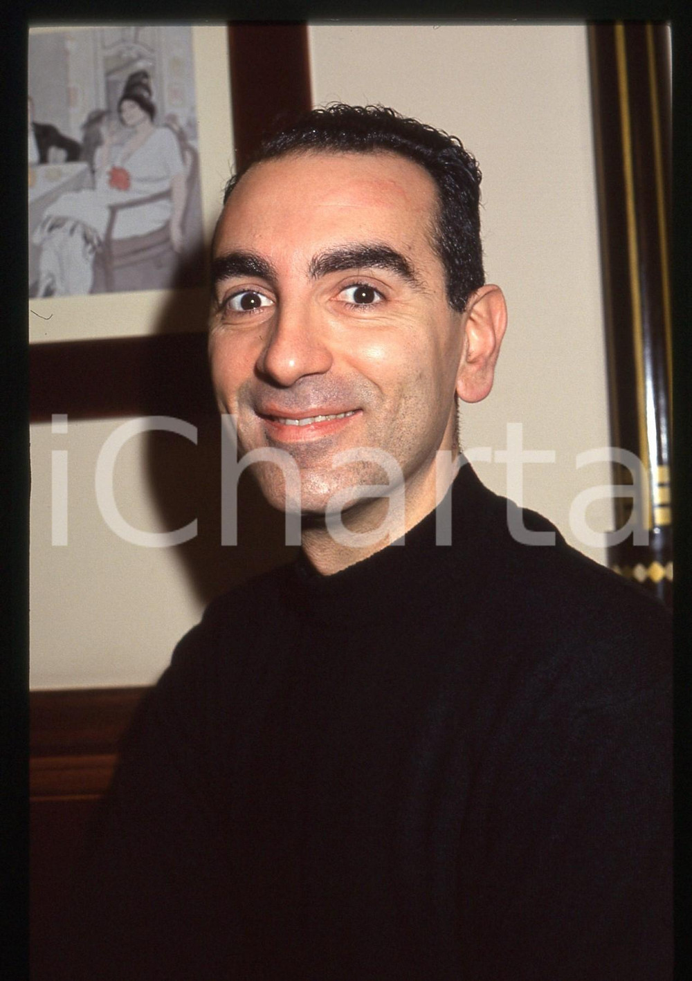 35mm vintage slide* 1993 ITALIA Gennaro CANNAVACCIUOLO Ritratto dell'attore (14)