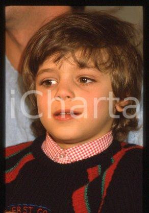 35mm vintage slide* 1985 ca CINEMA Portrait of Italian actor Marco VIVIO (1)
