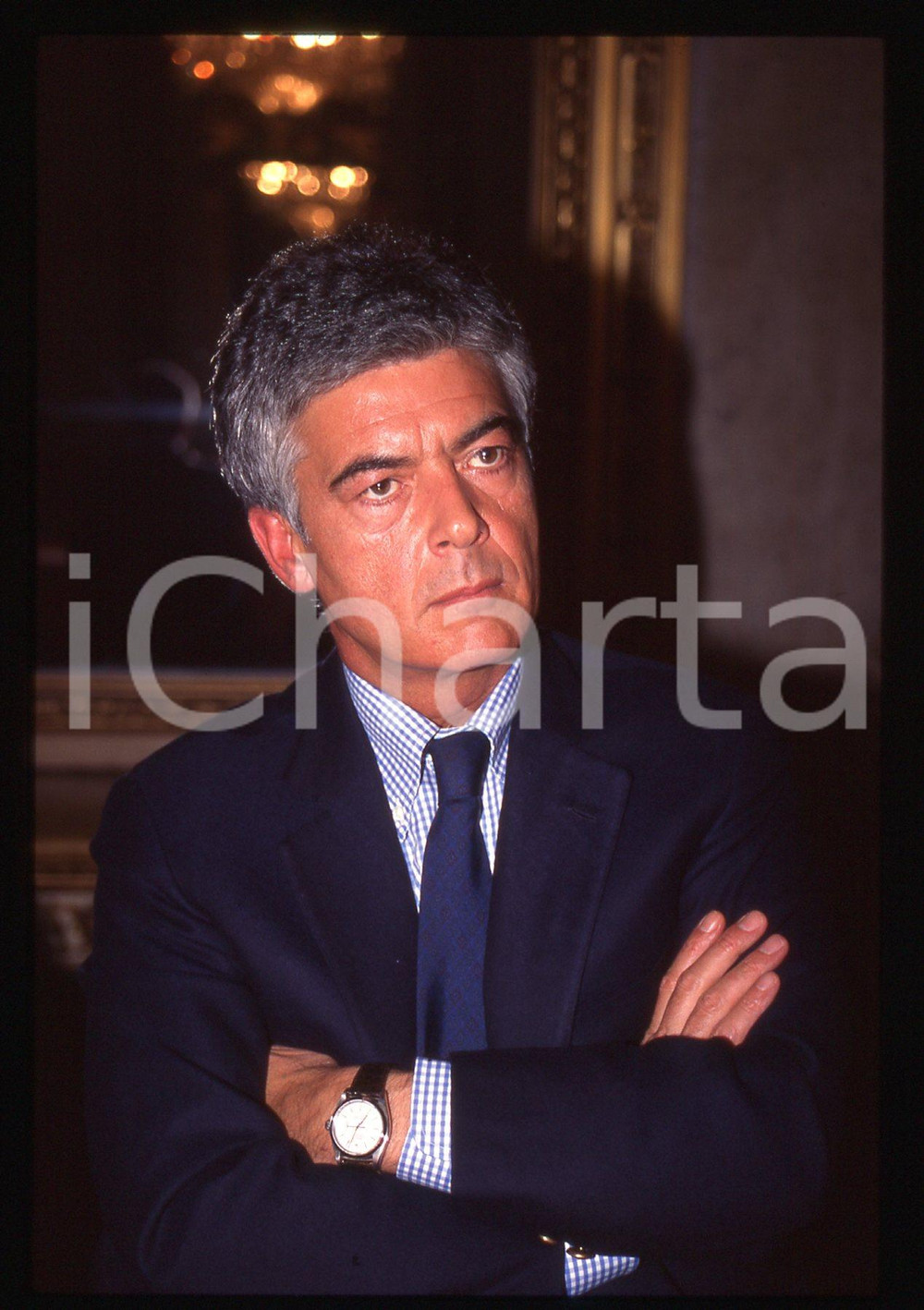 35mm vintage slide* 2000 ca MILANO Claudio MARTELLI Palazzo Serbelloni (2)