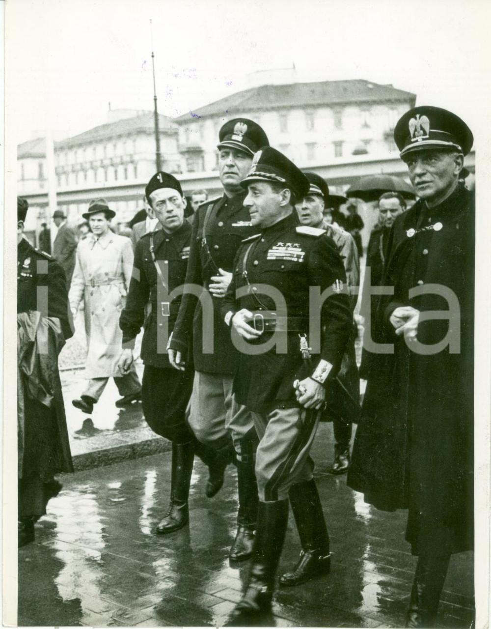 Fotografia d epoca originale 1939 MILANO Achille STARACE chiude Fiera Campionaria Fotografia 1