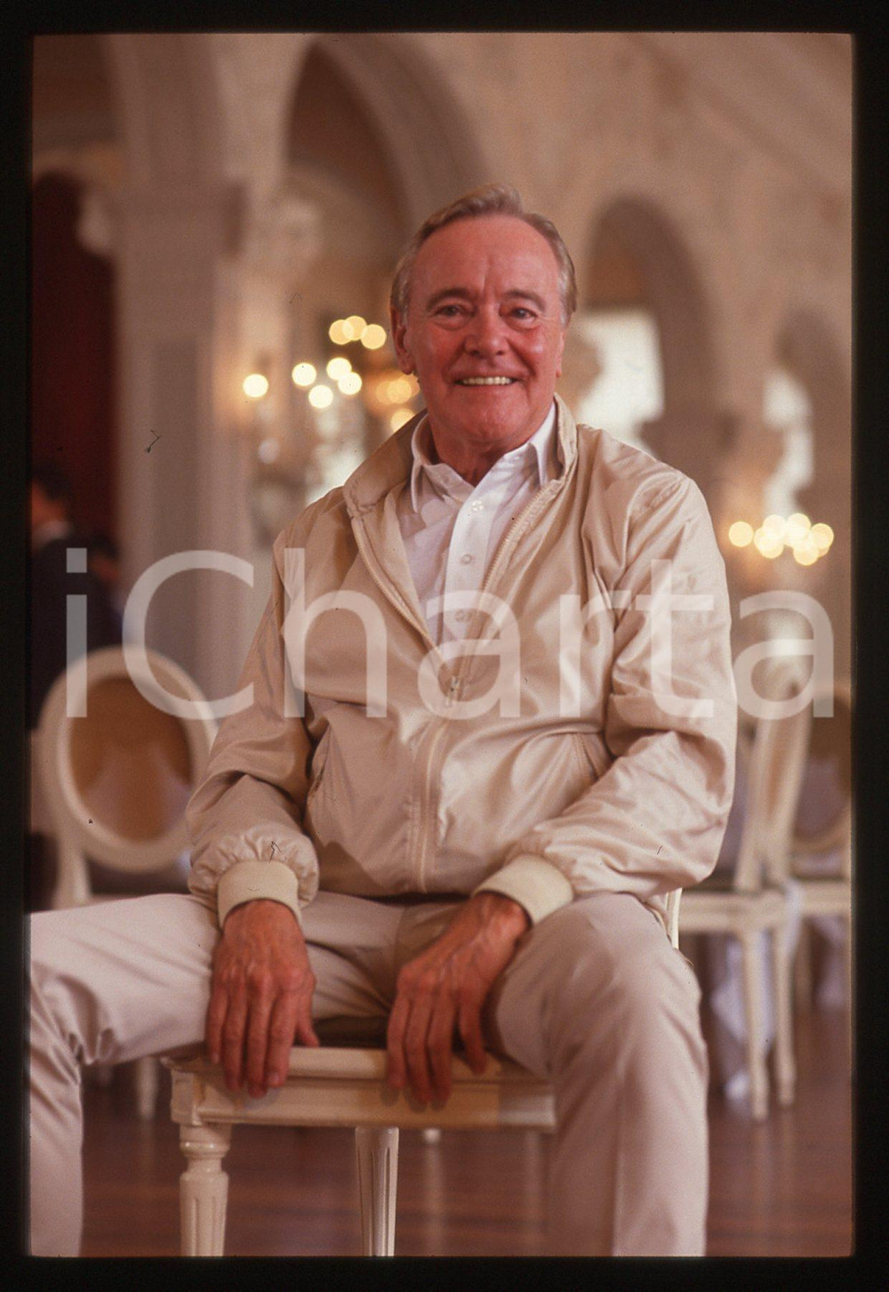35mm vintage slide* 1992 FESTIVAL VENEZIA - Jack LEMMON (6)