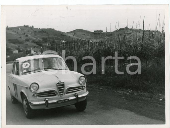 1961 ASTI - V° Circuito di San Secondo - Alfa Romeo Giulietta - Foto RALLY (1)