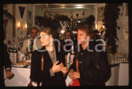 35mm vintage slide* 1986 ca CINEMA Mariel HEMINGWAY and Steve CRISMAN (2)