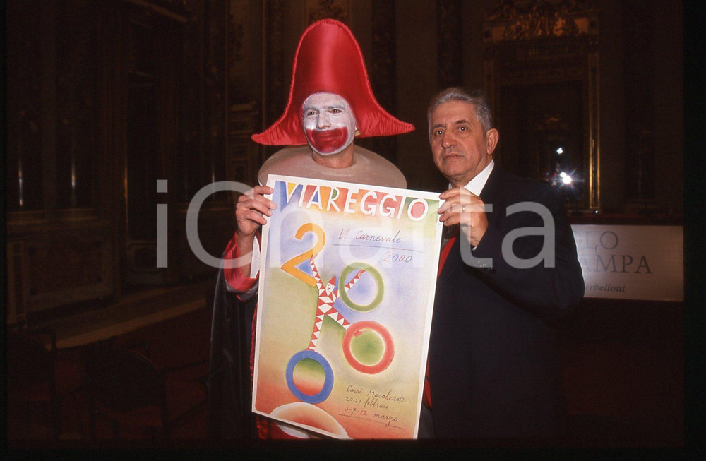 35mm vintage slide* 2000 MILANO Elio TOFANELLI e BURLAMACCO - Circolo Stampa (9)