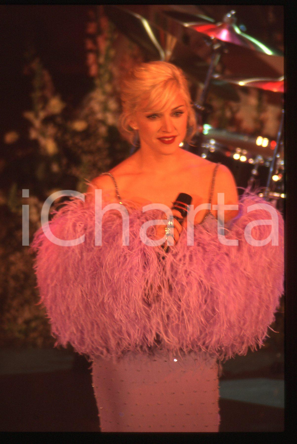 35mm vintage slide* 1995 FESTIVAL SANREMO - MADONNA Louise Veronica CICCONE (4)