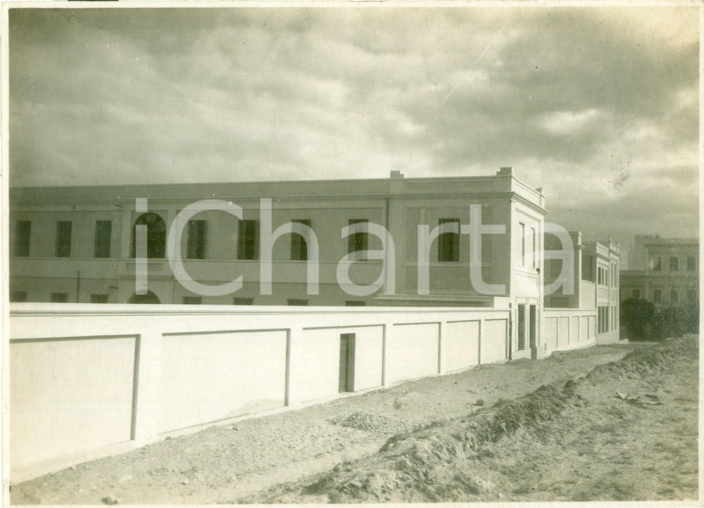 Fotografia d epoca originale 1930ca TRIPOLI LIBIA Scorcio palazzo pubblico Edilizia fascista Filippo Muzi 1