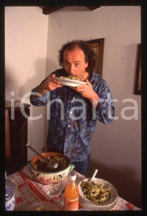Enio DROVANDI - CINEMA Italian comic actor 1995 ca * 35 mm vintage slide 14