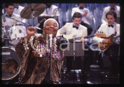 Bertice READING - MUSIC Show Actress & singer 1987 ca * 35 mm vintage slide 34