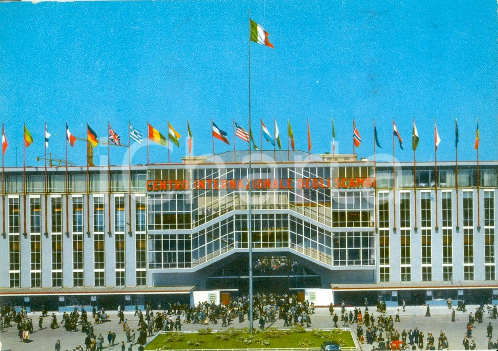 Cartolina originale da collezione 1969 MILANO Mercato Internazionale Film TvFilm Documentario MIFED Cartolina FG 1