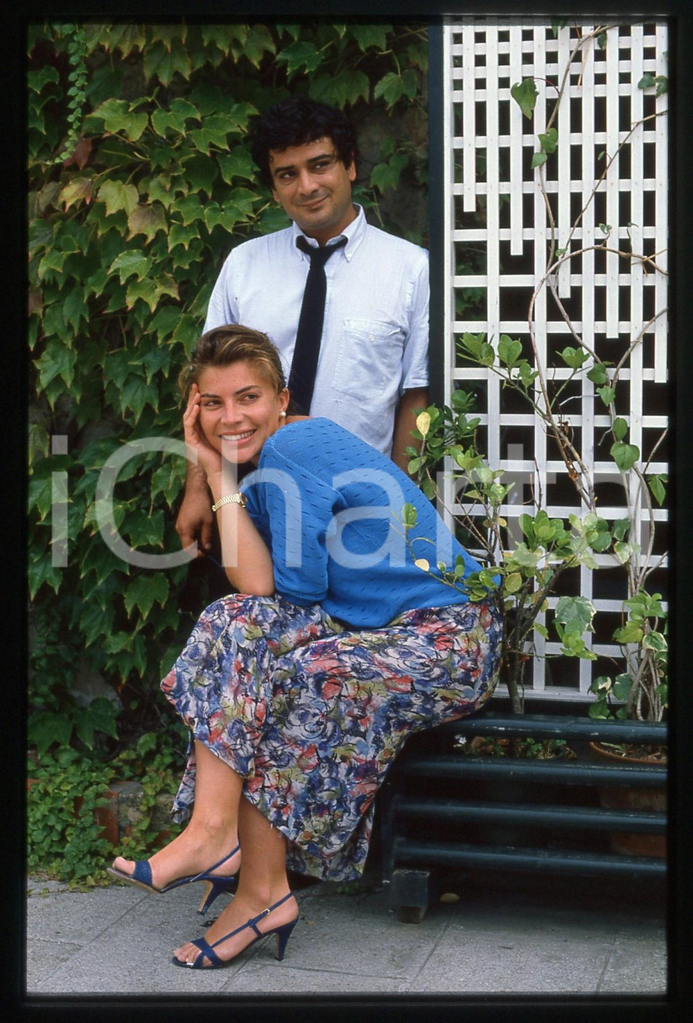 35mm vintage slide* 1985 ca ITALIA CINEMA Victor CAVALLO Ritratto dell'attore 10