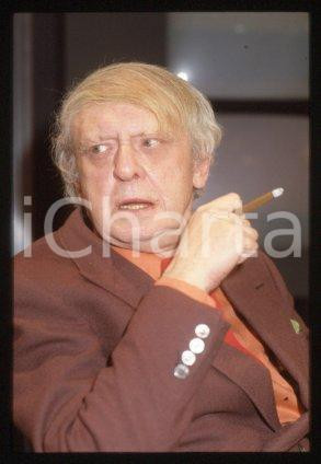 35mm vintage slide* 1985 RAI UNO - OGGI & DOMANI writer Anthony BURGESS (17)