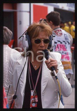 Claudia PERONI -ITALIA Giornalista, conduttrice TV 1995 ca *35mm vintage slide 3