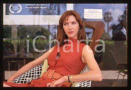 35mm vintage slide* 1994 CANNES Festival Myriem ROUSSEL French actress (36)