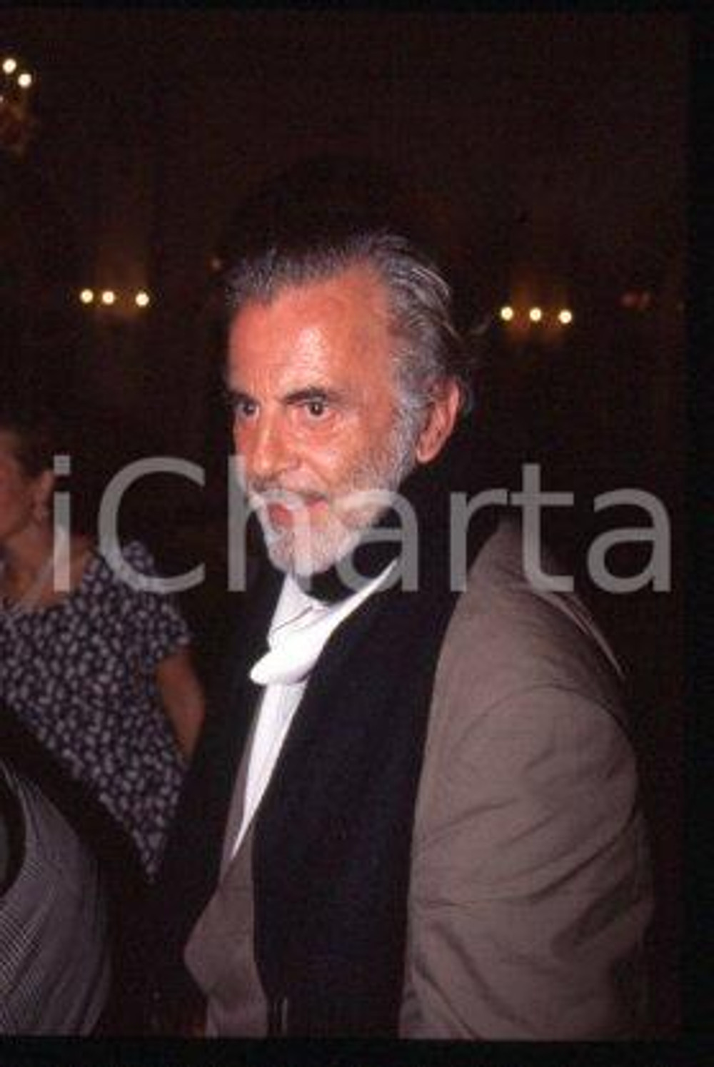 35mm vintage slide* 1994 ca CINEMA Austrian-Swiss actor Maximilian SCHELL (3)