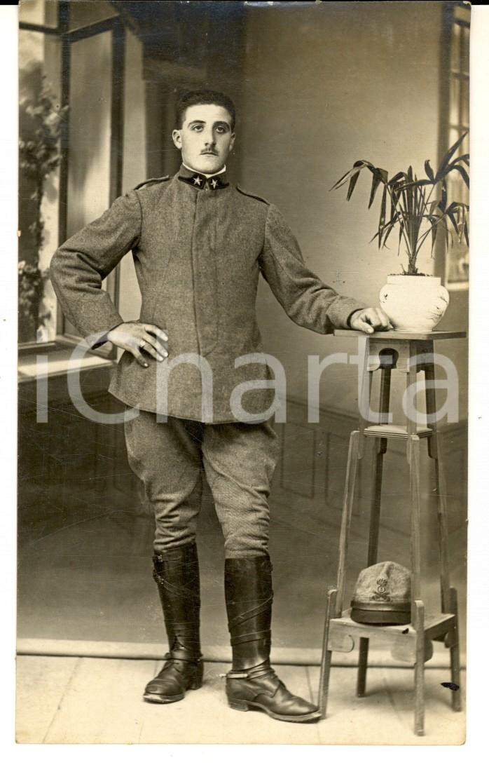 Fotografia d epoca originale 1915 ca WW1 BOLOGNA Militare del 3Â° Reggimento Artiglieria Foto RIDOLFI FP 1