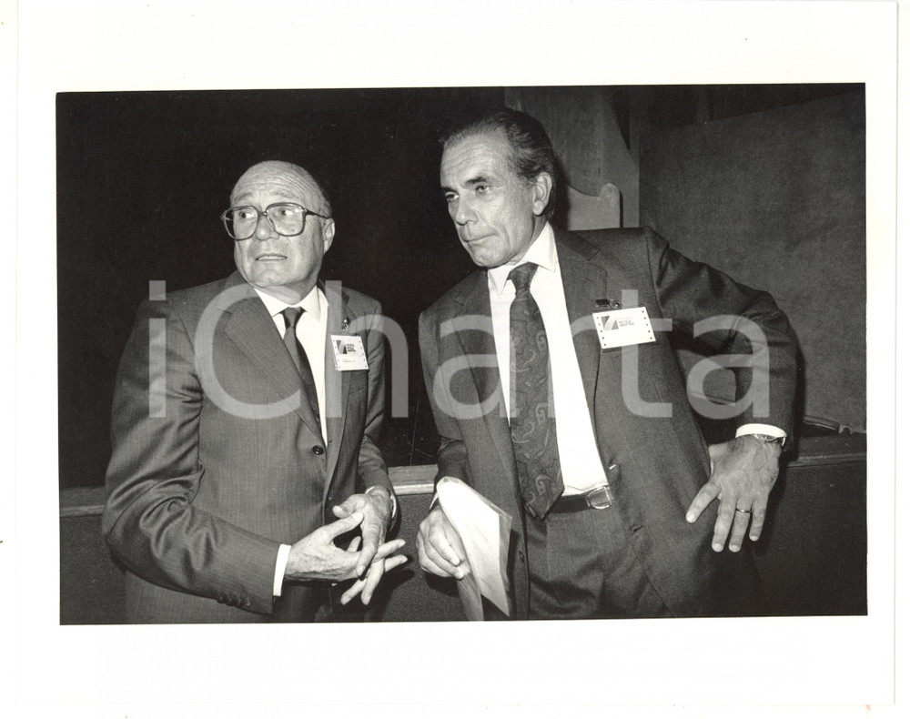 1990 ca CONFINDUSTRIA Piccola Industria - Giuseppe GAZZONI e Walter MANDELLI