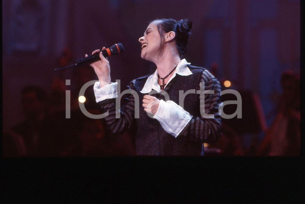 35mm vintage slide* 1993 FESTIVAL ITALIANO Lisa STANSFIELD Ritratto cantante 17