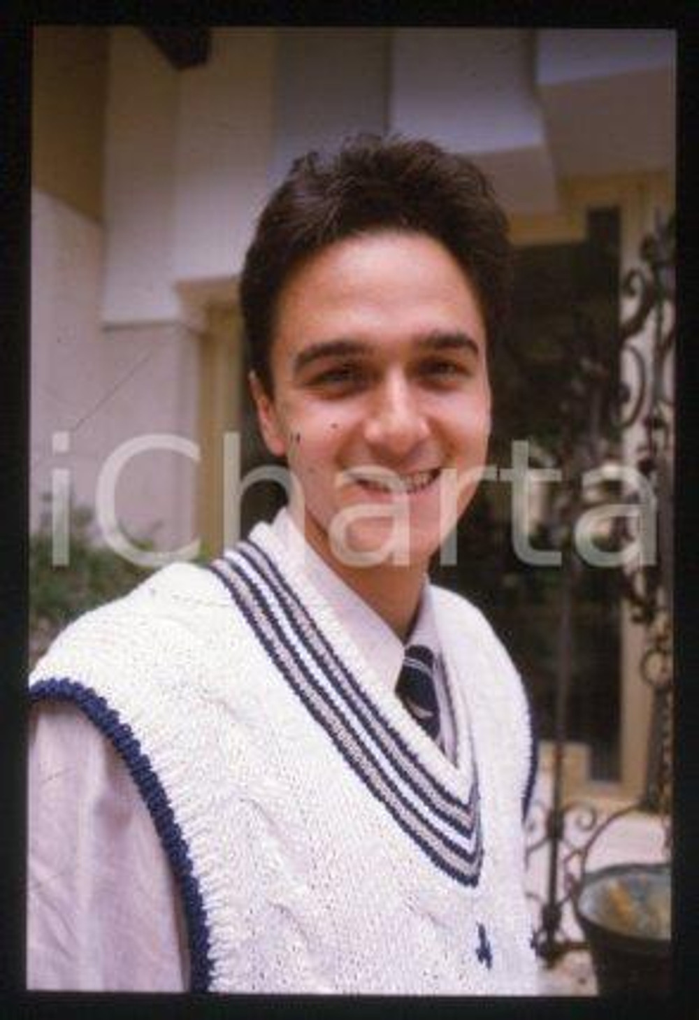 35mm vintage slide* 1985 ca MUSIC Italian singer-songwriter Michele PECORA (8)