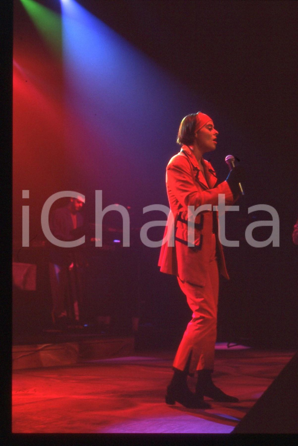 35mm vintage slide* 1990ca MUSICA Lisa STANSFIELD in concerto (52)