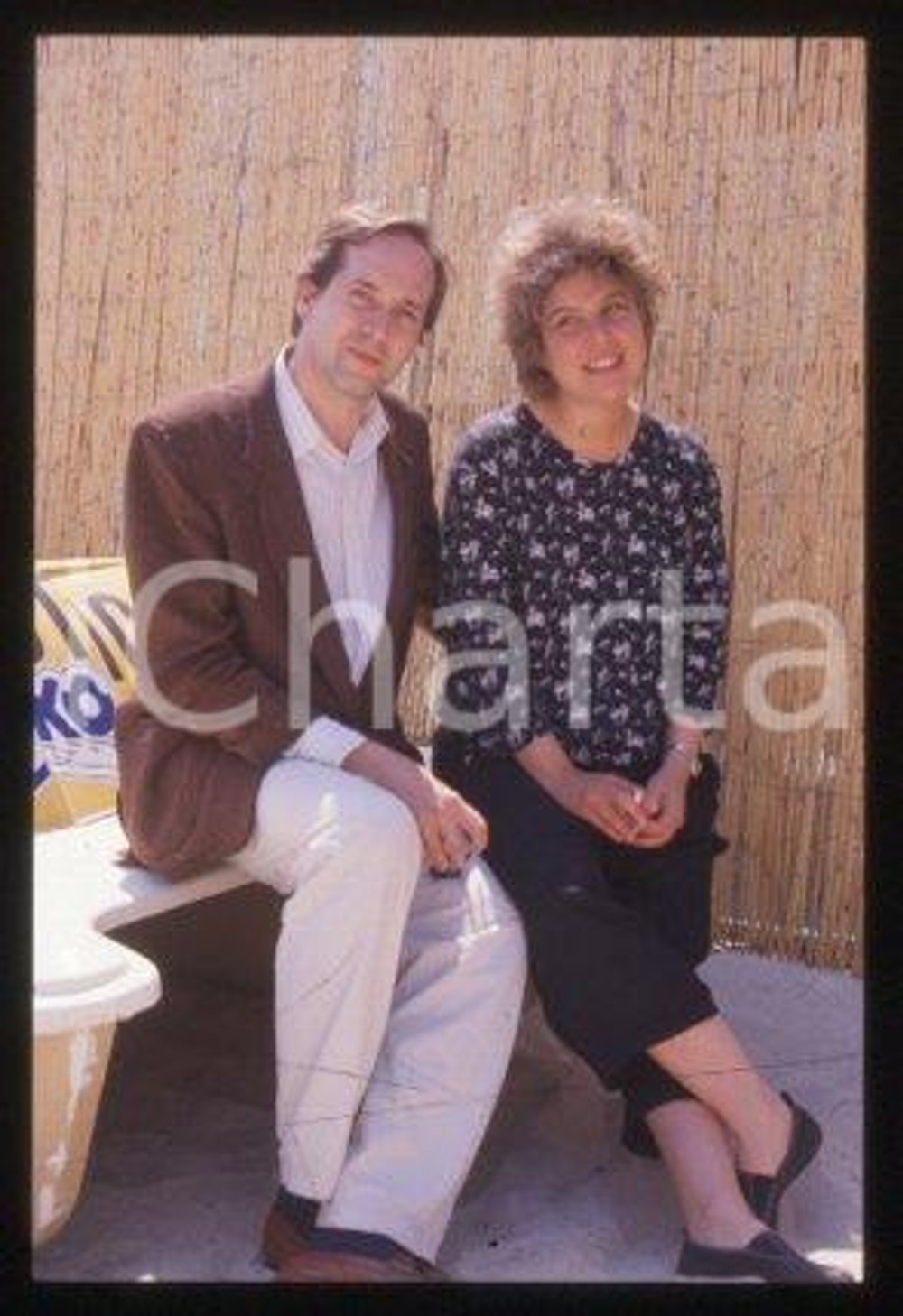 35mm vintage slide* 1990 ca ITALIA Fiorella INFASCELLI & Vanni RICOTTINI (26)