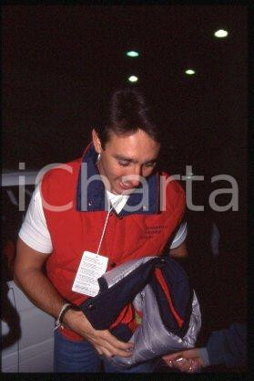 35mm vintage slide* 1994 SAN REMO RALLY Daniel DUCRUET Portrait (29)