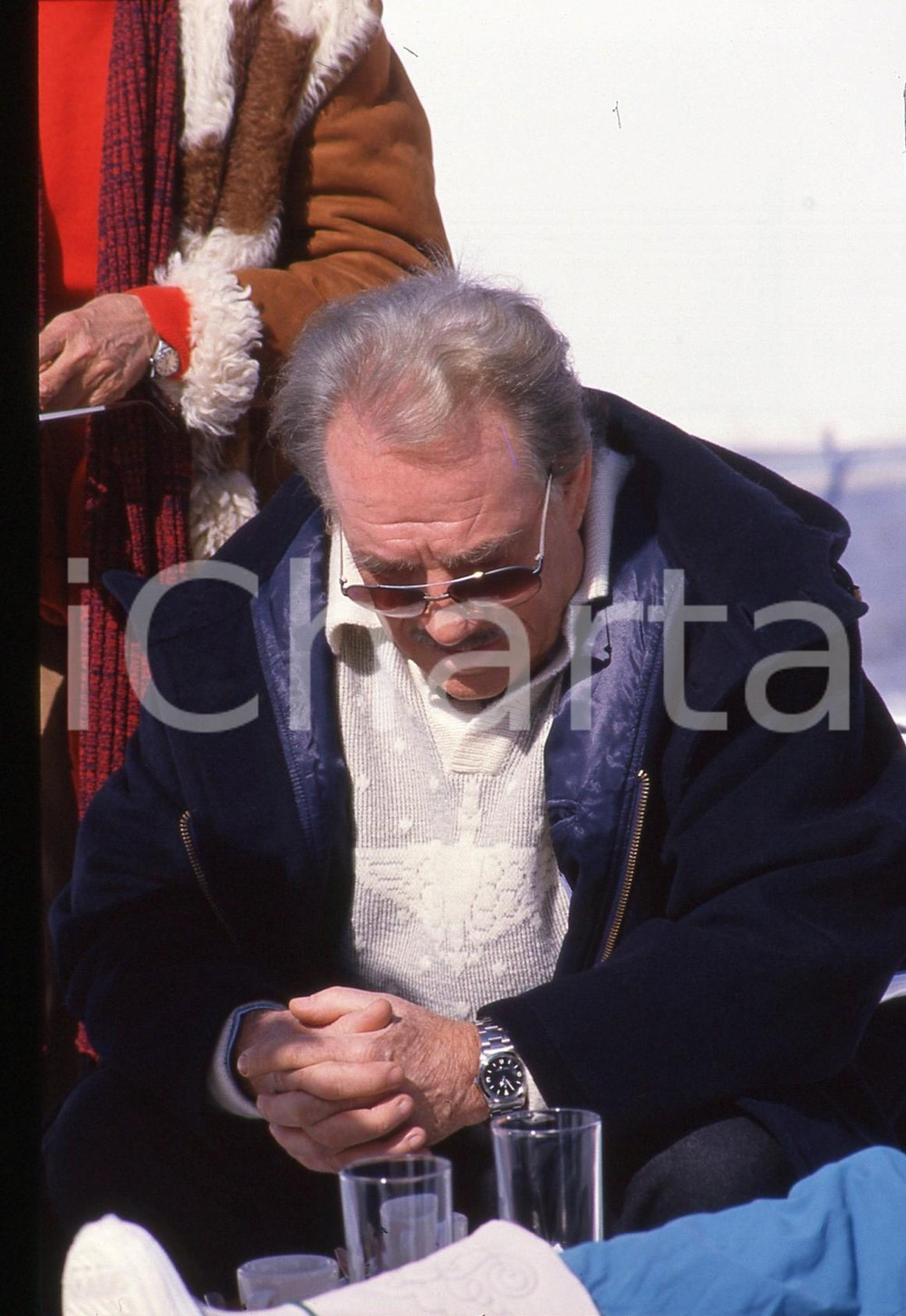 35mm vintage slide* 1988 CINEMA Ugo TOGNAZZI - Ritratto dell'attore (6)