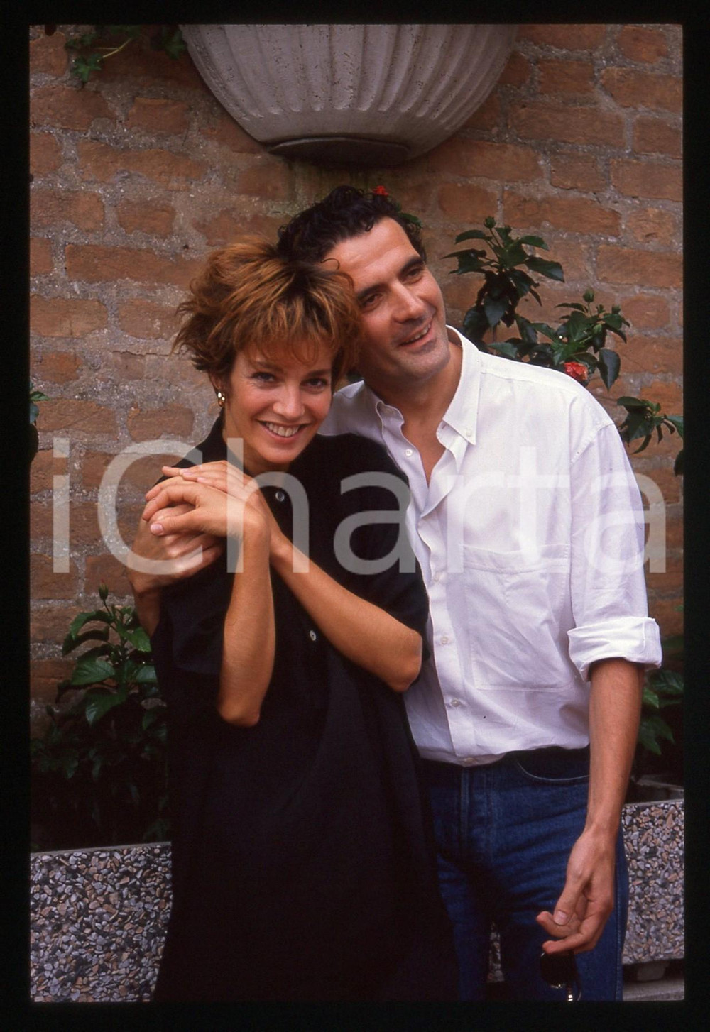 35mm vintage slide* 1989 VENEZIA Massimo TROISI Anne PARILLAUD - Ritratto (5)