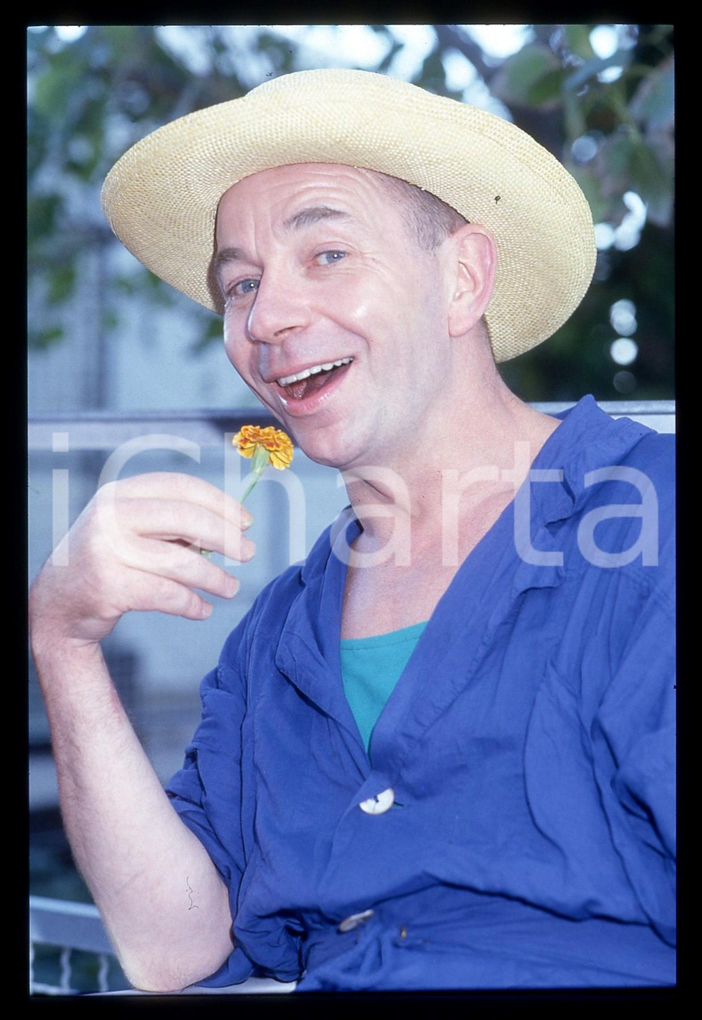 35mm vintage slide* 1987 VENEZIA Lindsay KEMP alla MOSTRA DEL CINEMA *Ritratto 2