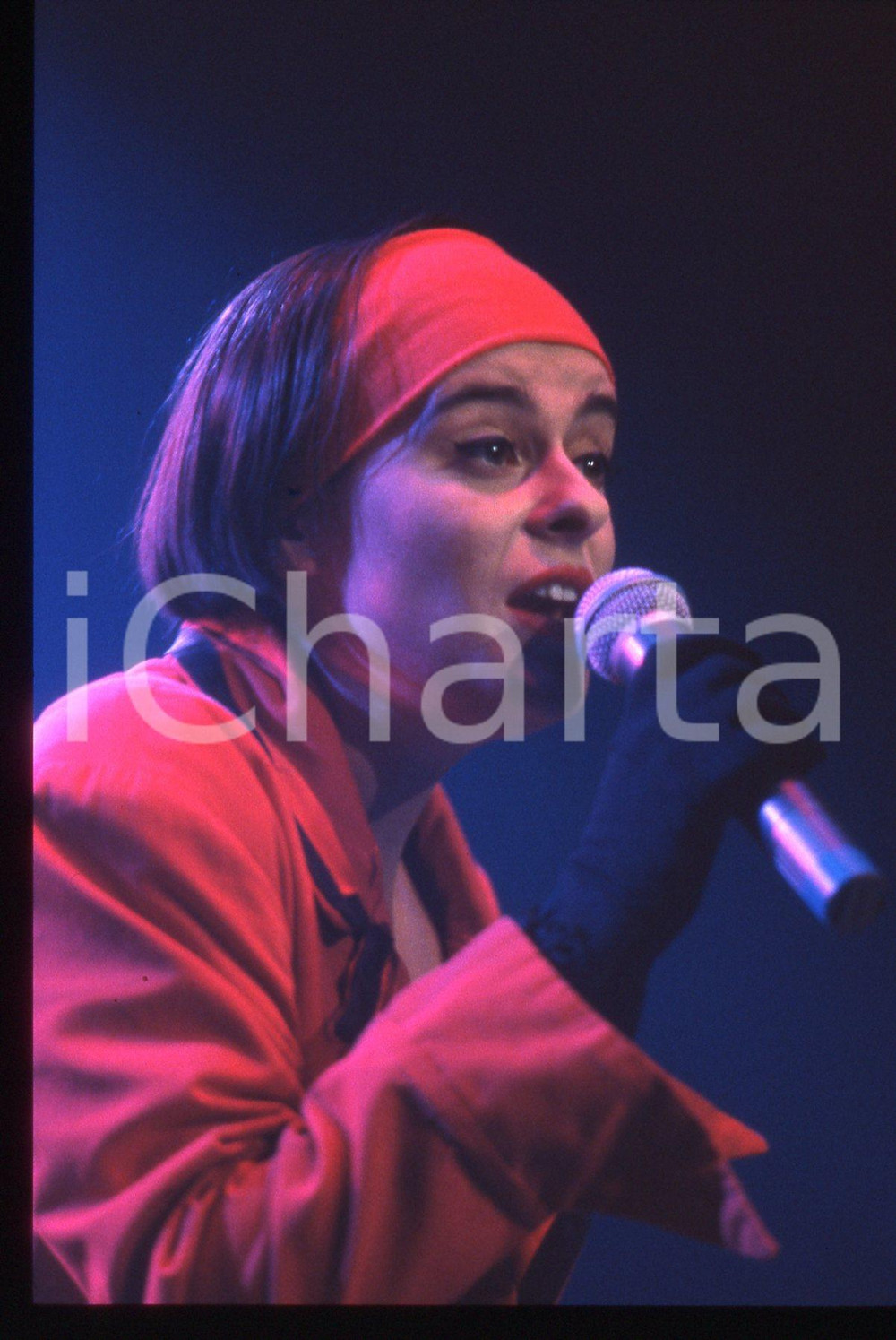 35mm vintage slide* 1990ca MUSICA Lisa STANSFIELD in concerto (72)