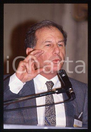 35mm vintage slide* 1993 ca MILAN Amnon RUBINSTEIN Israel politician (5)