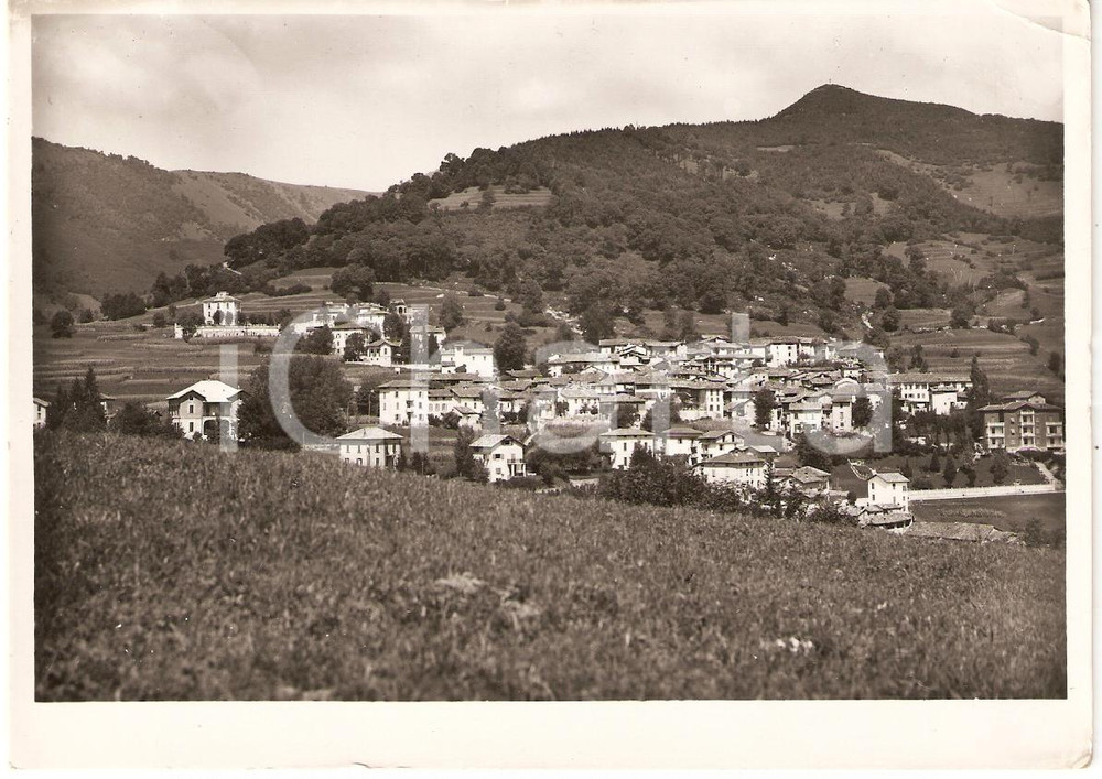 Cartolina originale da collezione 1957 SORMANO - DICINISIO (CO) Scorcio panoramico CARTOLINA FG VG 1