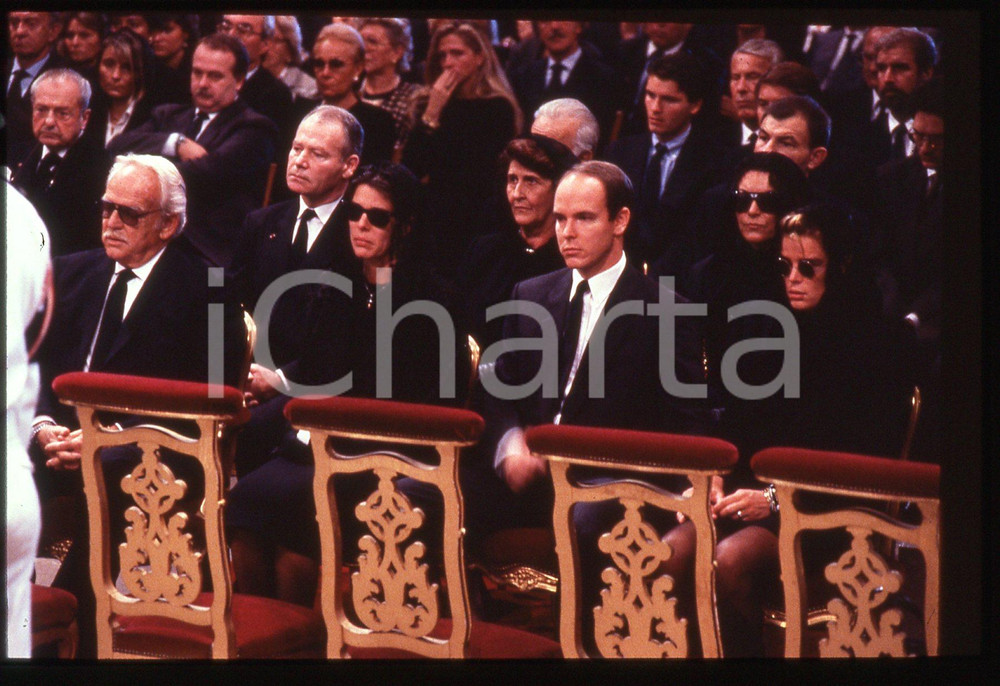 35mm vintage slide* 1990 PRINCIPATO DI MONACO Ranieri e Carolina DI MONACO (17)