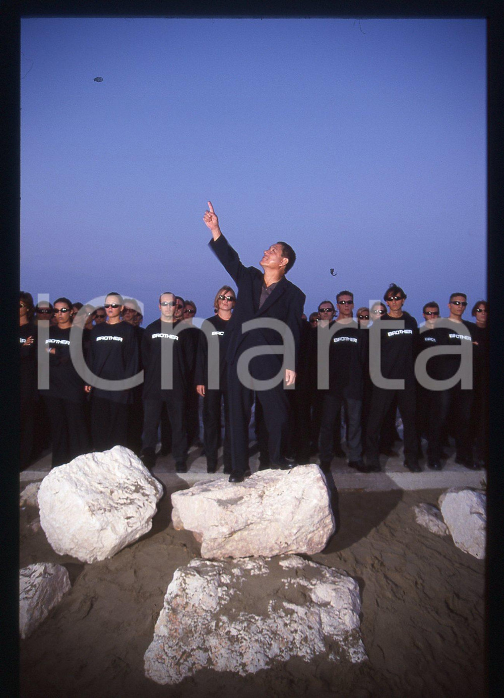 35mm vintage slide* 2000 LIDO DI VENEZIA Takeshi KITANO presenta film BROTHER 5