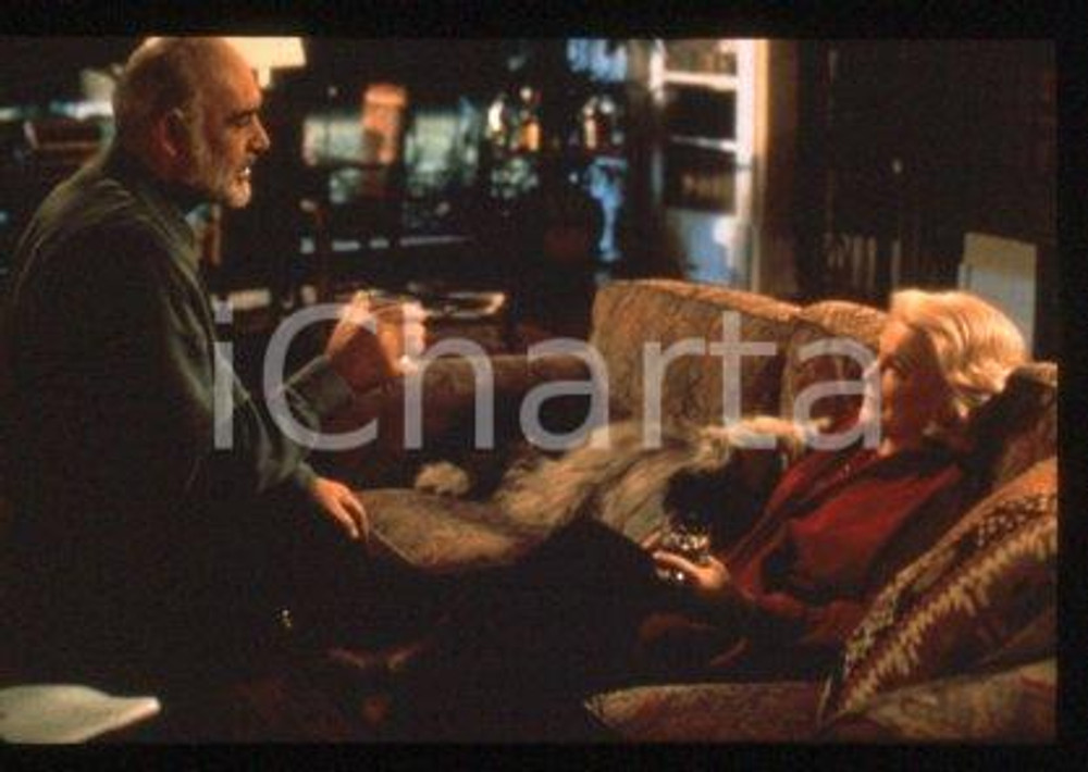 35mm vintage slide* 1998 "PLAYING BY HEART" Sean CONNERY & Gena ROWLANDS (1)