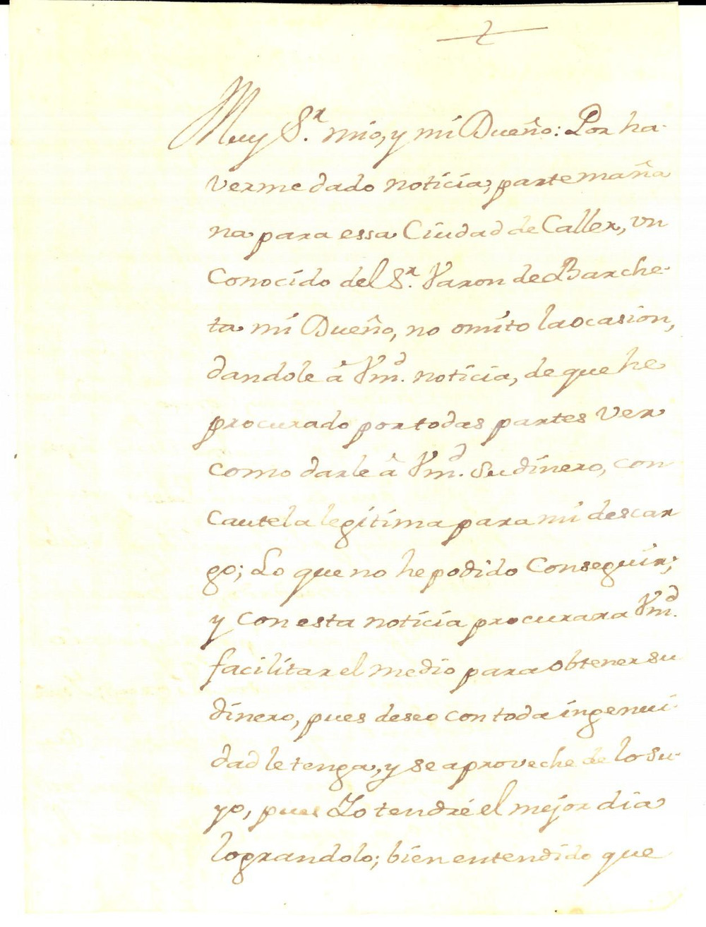 Documento originale, autentico 1753 VALENCIA ES Don Esteban PELEGRI  rende conto a don Pedro RIPOLL Y MANCA 1