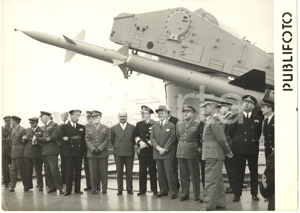 1957 NAPOLI - Incrociatore USA "BOSTON" - James D. ZELLERBACH Giacinto BOSCO