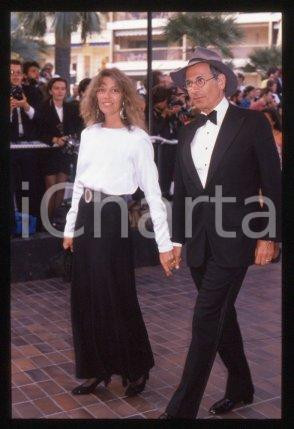 35mm vintage slide* 1989 CANNES Festival Jerry SCHATZBERG & Maureen KERWIN (31)