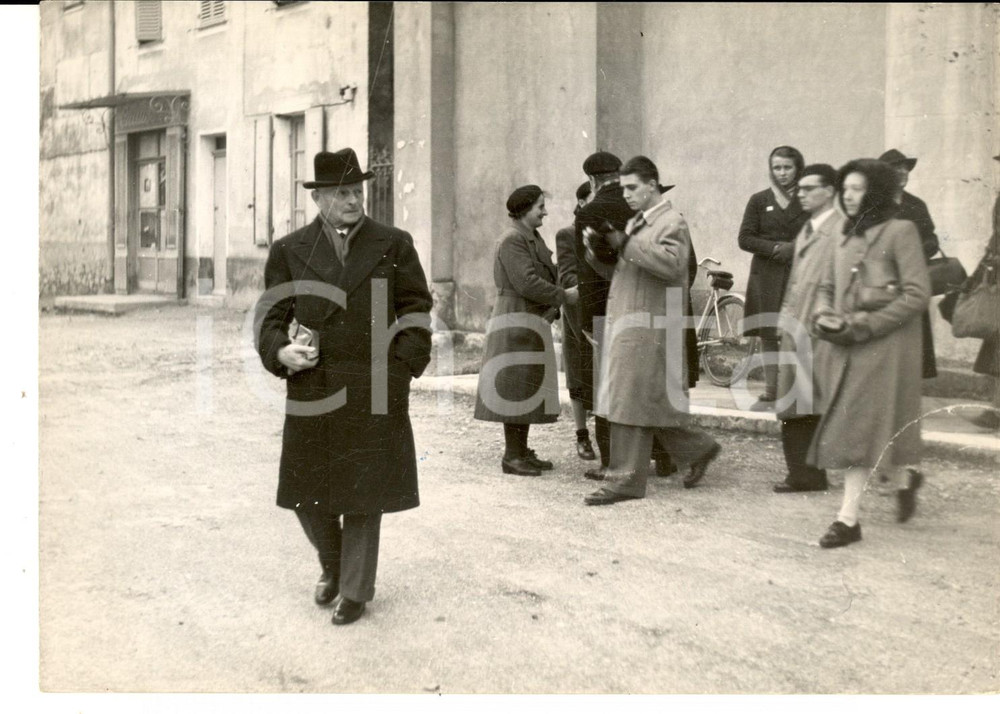 Fotografia d epoca originale 1945 ca PARIS Scena di vita quotidiana in strada Fotografia VINTAGE 18x13 cm 1