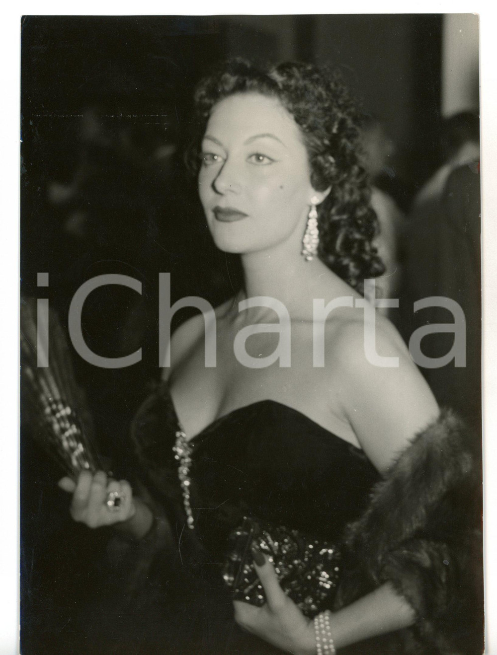 1954 MOSTRA DEL CINEMA DI VENEZIA Attrice Lina ROSALES *Foto 13x18 cm