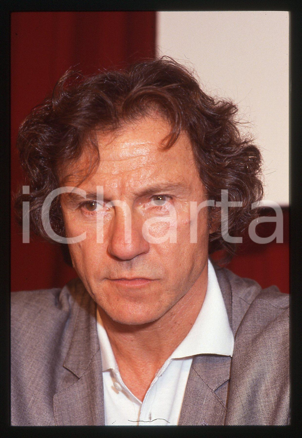 35mm vintage slide* 1990 ca CINEMA - Harvey KEITEL Ritratto dell'attore (2)