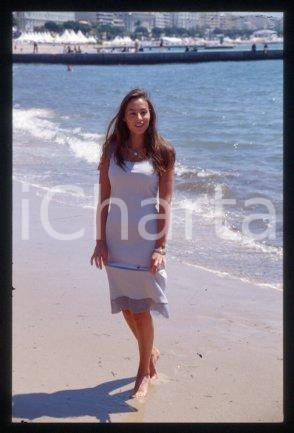 35mm vintage slide* 1995 ca CANNES Vanessa DEMOUY Actress and model (26)