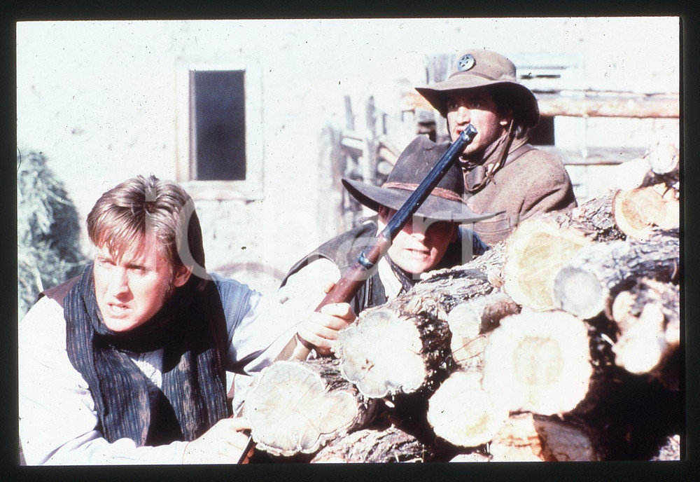 35mm vintage slide* 1988 YOUNG GUNS Emilio ESTEVEZ Geoffrey BLAKE  