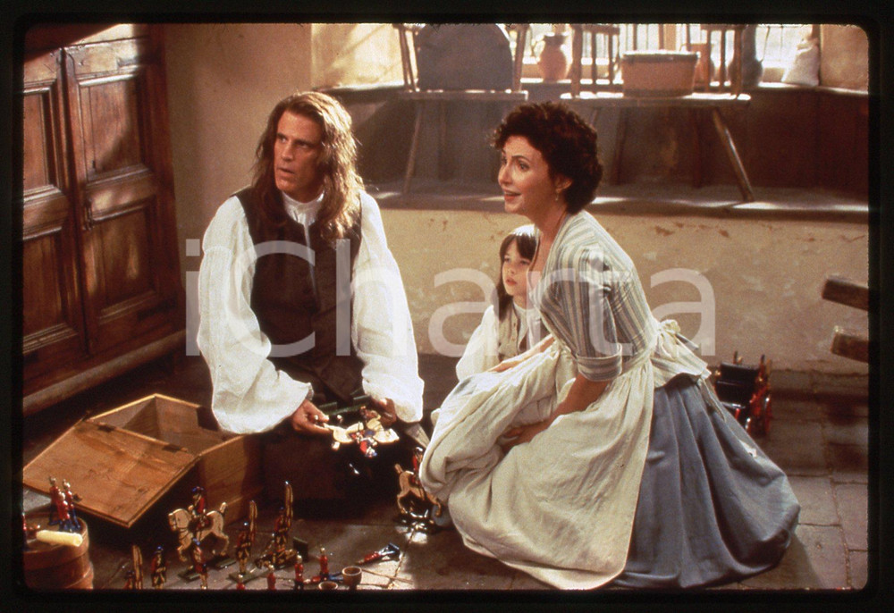 35mm vintage slide* 1996 GULLIVER'S TRAVELS Ted DANSON Mary STEENBURGEN in scena