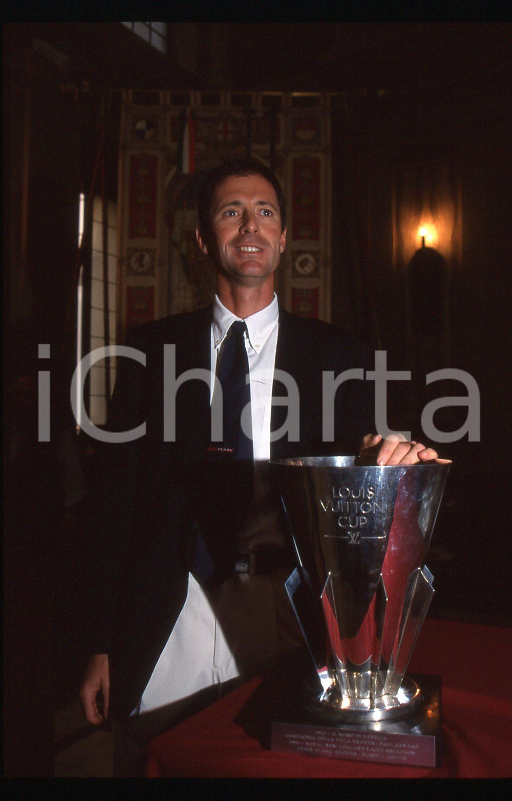 35mm vintage slide* 2000 MILANO - Francesco DE ANGELIS Ritratto del velista (22)